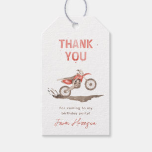 Dirt Bike Gastgeschenk Tags Racing Fvor Tags Geschenkanhänger
