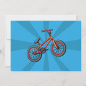 Dirt Bike Geburtstag Einladung Reiten Schlamm Fun (Rückseite)