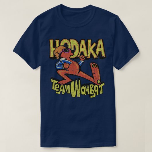 Dirt Bike Hodaka Team Wombat 1972 T-Shirt (Design vorne)