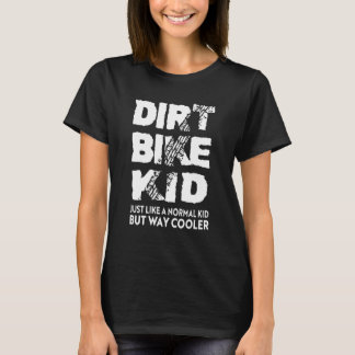 Dirt Bike Kid Motocross Racing Boys T-Shirt