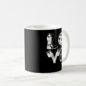 Dirt Bike LIEBE Motocross MX Enduro Biker Geschenk Kaffeetasse (VorderseiteRechts)