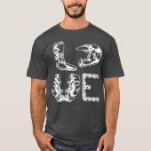 Dirt Bike Liebe Motorrad Motocross Funny Dirt T-Shirt (Vorderseite)
