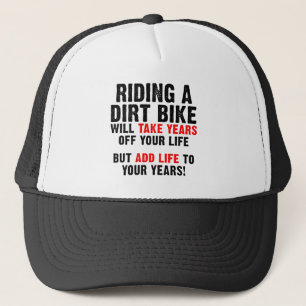 Dirt Bike Life Für Deine Jahre Motocross Mütze Kap
