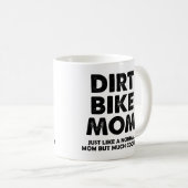 Dirt Bike Mama Funny Motocross Tasse oder Reisebug (VorderseiteRechts)
