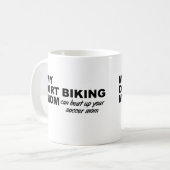 Dirt Bike Mama Funny Mug Kaffeetasse (Vorderseite Links)