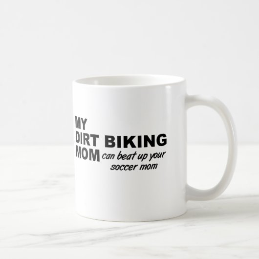 Dirt Bike Mama Funny Mug Kaffeetasse (Rechts)