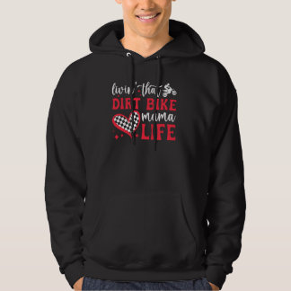 Dirt Bike Mama Life Dirt Bike Mama eines Dirt Bike Hoodie