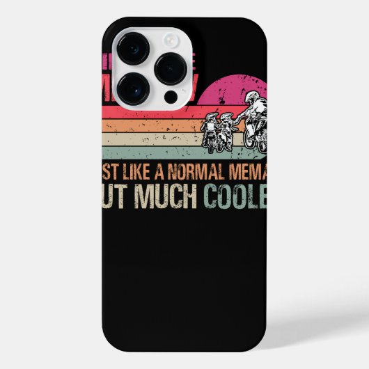 Dirt Bike Memaw Motocross Enduro Motorrad Sport iPhone Hülle (Rückseite)