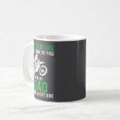 Dirt Bike Motocross Enduro Funny Quote Motorcycle Kaffeetasse (Vorderseite Links)