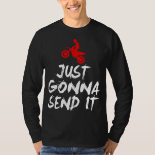Dirt Bike Motocross-Fahrer T-Shirt