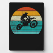 Dirt Bike Motocross Motorrad Geschenk für Männer Fotoplatte (Vorderseite)