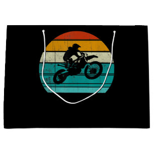 Dirt Bike Motocross Motorrad Geschenk für Männer Große Geschenktüte