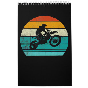 Dirt Bike Motocross Motorrad Geschenk für Männer Kalender