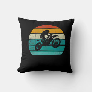 Dirt Bike Motocross Motorrad Geschenk für Männer Kissen