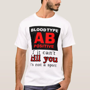 Dirt Bike Motocross Shirt - Blocktyp AB Positiv