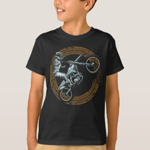 Dirt Bike Motocross Wheel Motorbiker T-Shirt