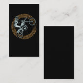 Dirt Bike Motocross Wheel Motorbiker Visitenkarte (Vorne/Hinten)