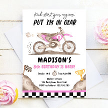 Dirt Bike Motorcross Racing Bike Girl