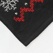 Dirt Bike Motorcycle Pajama Ugly Christmas Biker Fleecedecke (Ecke)