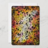 Dirt Bike/Motorrad Geburtstagsparty Einladung (Rückseite)