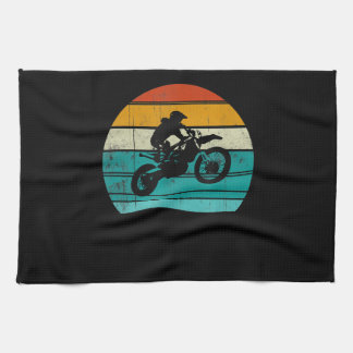 Dirt Bike Motorrad Geschenk für Männer Geschirrtuch