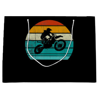 Dirt Bike Motorrad Geschenk für Männer Große Geschenktüte