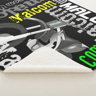 Dirt Bike Motorradbezeichnung Typografie benutzerd Sherpadecke