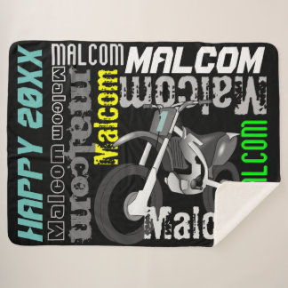 Dirt Bike Motorradbezeichnung Typografie benutzerd Sherpadecke