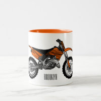 Dirt bike off-road motorrad / motocross-Cartoon