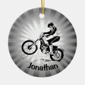 Dirt Bike Ornament (Vorne)