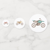 Dirt Bike Party Confetti Konfetti (Vorderseiten)