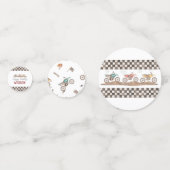 Dirt Bike Party Confetti Konfetti (Rückseiten)