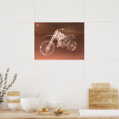 Dirt Bike Poster (Küche)