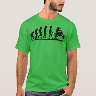 Dirt Bike Rider Biker Heartbeat Motorradfahren T-Shirt