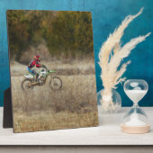 Dirt Bike Riding Fotoplatte (Seite)