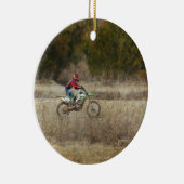 Dirt Bike Riding Keramikornament (Rechts)