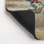 Dirt Bike Riding Mousepad (Ecke)