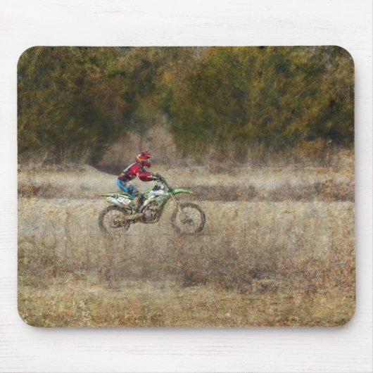 Dirt Bike Riding Mousepad (Vorne)
