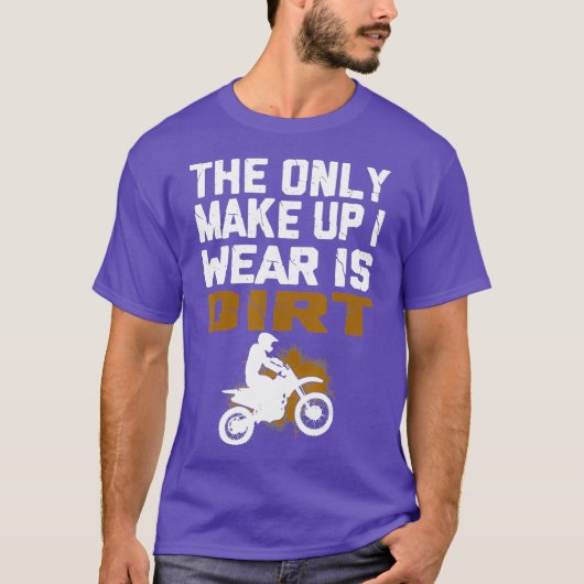 Dirt Bike Riding MX Motocross Supercross T-Shirt (Vorderseite)
