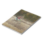 Dirt Bike Riding Notizblock (Rotiert)
