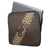 Dirt Bike Schlamm Laptopschutzhülle (Vorderseite Links)