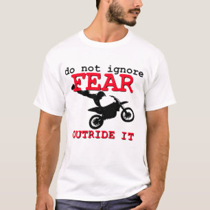 Dirt Bike Shirt - Ignoriere Angst nicht