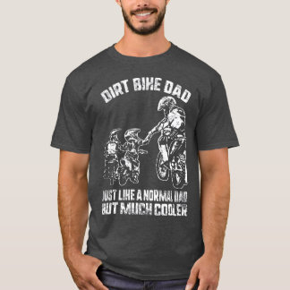 Dirt Bike Vater Cooler Motocross Enduro Biker T-Shirt