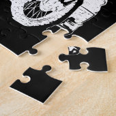 Dirt Bike Vater Motocross Motorrad Biker Vater Puzzle (Seite)
