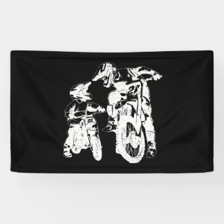 Dirt Bike Vater Motocross Motorrad Vater Banner