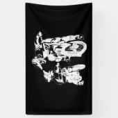 Dirt Bike Vater Motocross Motorrad Vater Banner (Vertikal)