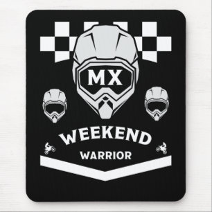 Dirt Bike Weekend Warrior Motocross Rider Mousepad