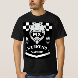 Dirt Bike Weekend Warrior Motocross Rider T - Shir T-Shirt
