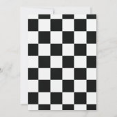 Dirt Bike Zwei Fast Green Blue Geburtstag Einladung (Rückseite)