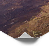 Dirt Biker Over the River and Through the Woods Poster (Ecke)